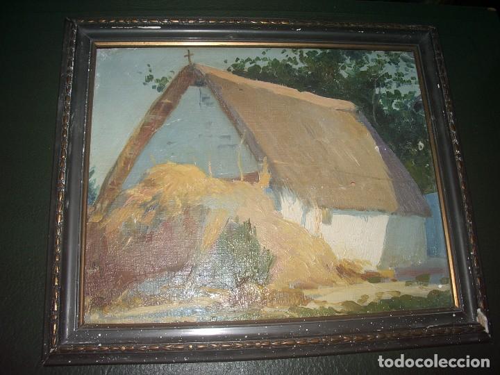 Arte: Oleo sobre Tablilla, BARRACA . - Foto 5