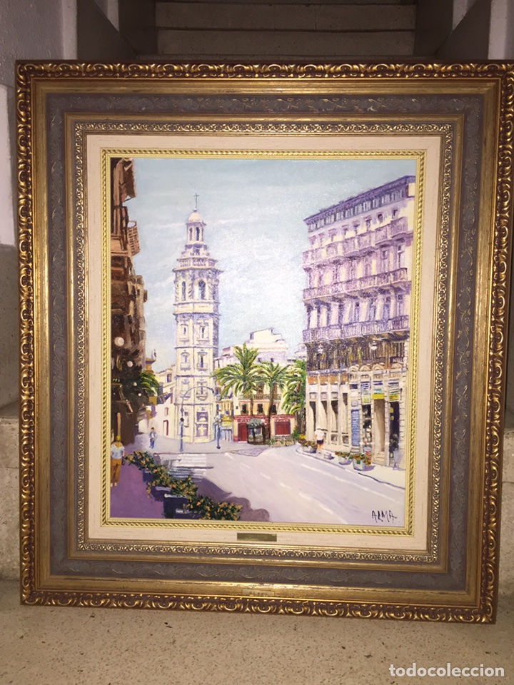 Arte: OLEO SOBRE LIENZO. FIRMADO ALMA. - Foto 1