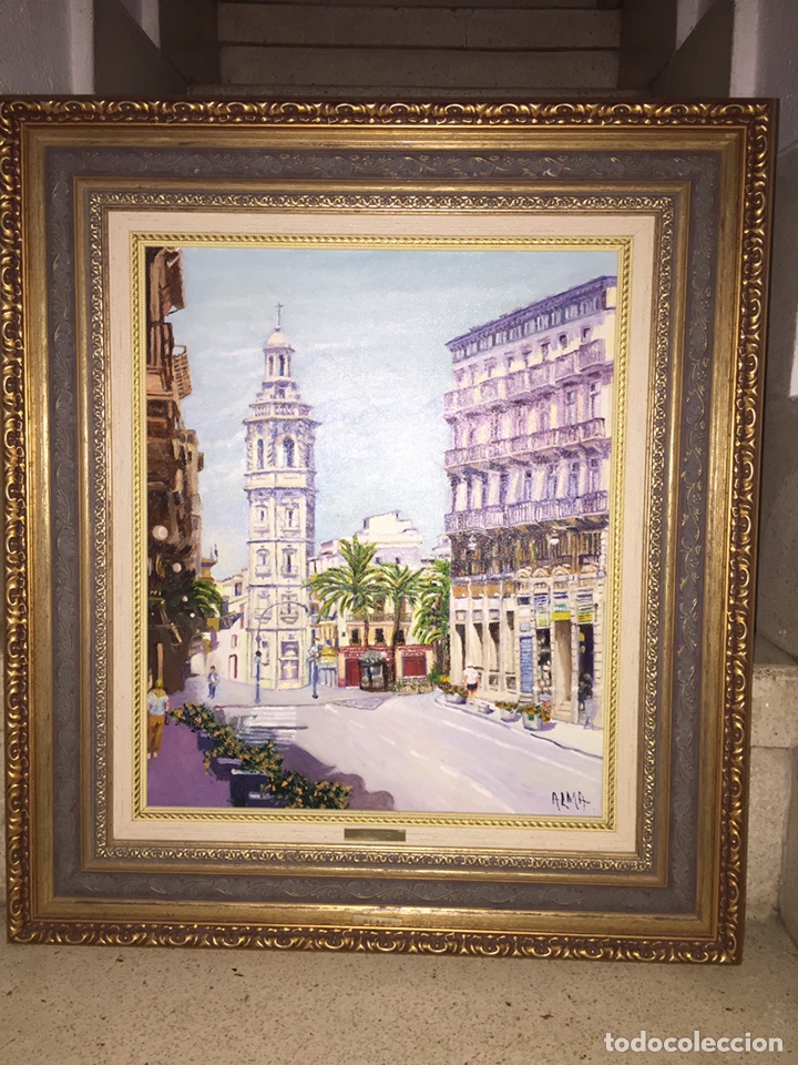 Arte: OLEO SOBRE LIENZO. FIRMADO ALMA. - Foto 2