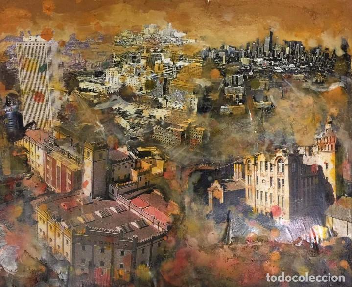 Arte: ALBERT CASTA&Ntilde;&Eacute; pintor Catal&aacute;n - Foto 1