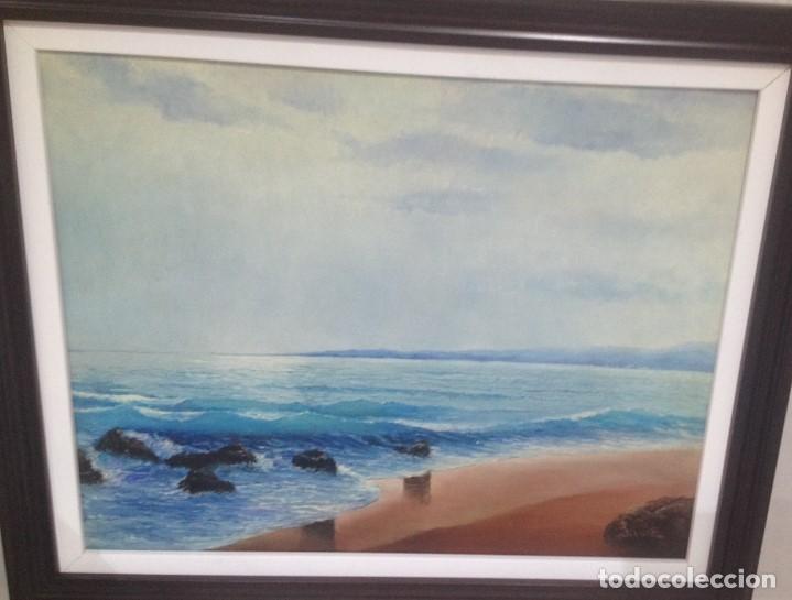 Arte: Playa solitaria al amanecer - Foto 1