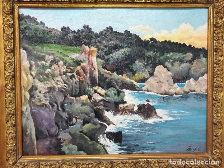 Arte: &Oacute;LEO SOBRE TABLA DE RAFAEL BASUL&Iacute; GOST - Foto 2