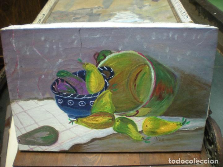 Arte: bodeg&oacute;n firmado L&oacute;pez 41x27cm - Foto 1