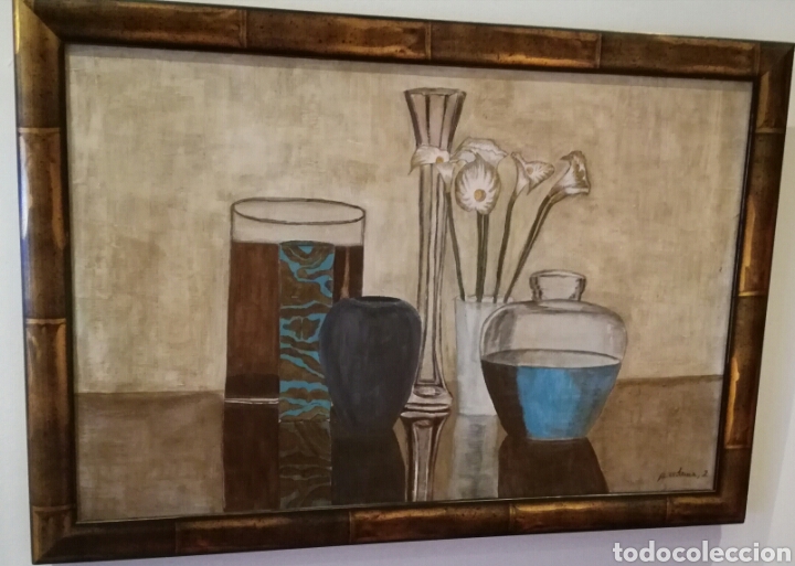 Arte: Bodeg&oacute;n azul moderno - Foto 2