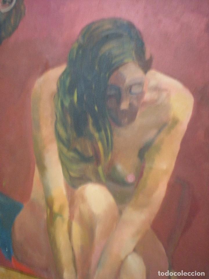 Arte: lienzo, pareja, 81x64cm - Foto 4
