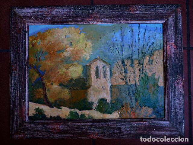 Arte: &oacute;leo sobre t&aacute;blex.Firma ilegible.Buen trazo y bien enmarcado