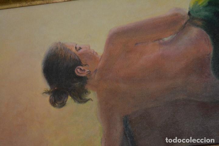 Arte: Desnudo &oacute;leo sobre lienzo - Foto 2