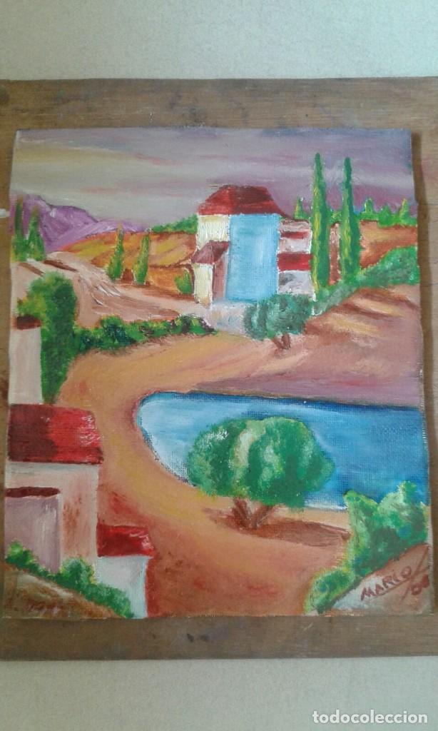 Arte: PINTURA AL OLEO LIENZO EN TABLA - Foto 1