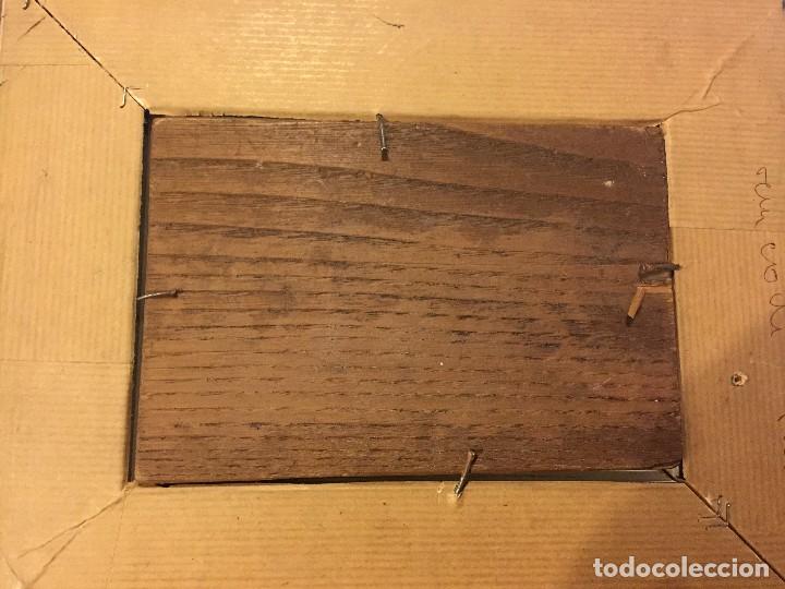 Arte: 2 tablas pintadas escenas de puertos - Foto 4