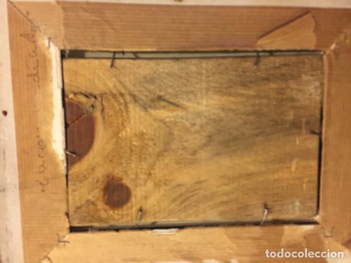 Arte: 2 tablas pintadas escenas de puertos - Foto 7