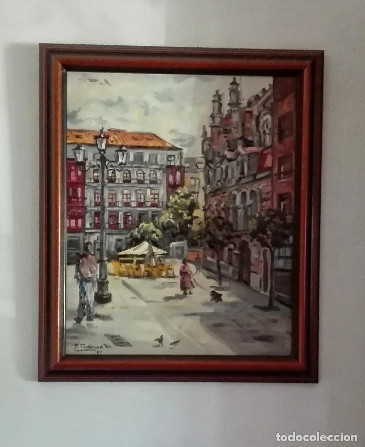 Kunst: CUADRO AL &Oacute;LEO P.TRUEBANO