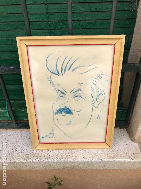 Arte: Quesada, caricaturista,Original - Foto 1