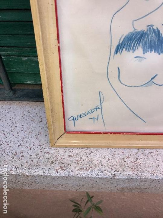 Arte: Quesada, caricaturista,Original - Foto 2