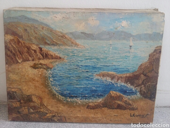 Arte: OLEO ANTIGUO BLANES GIRONA - Foto 2
