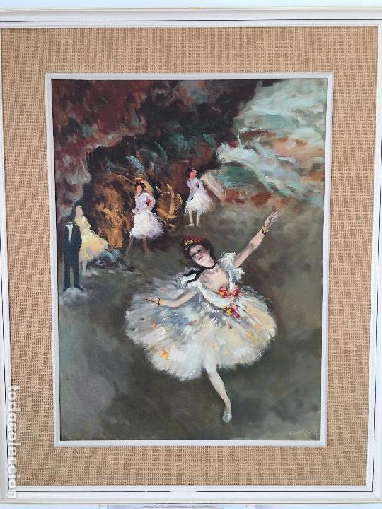 Arte: oleo sobre lienzo BAILARINAS - Foto 1