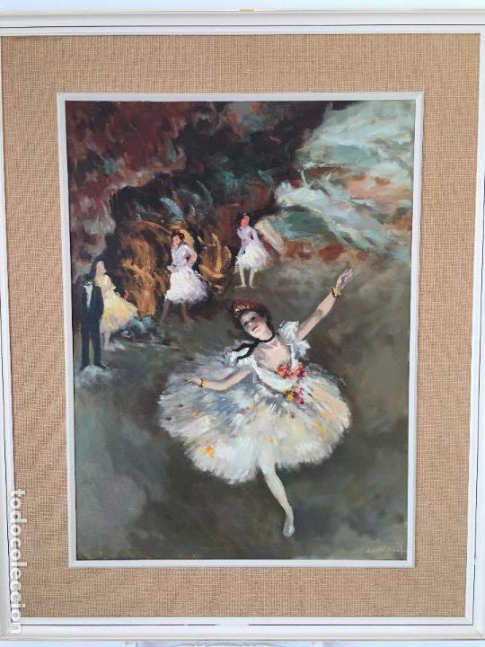 Arte: oleo sobre lienzo BAILARINAS - Foto 8