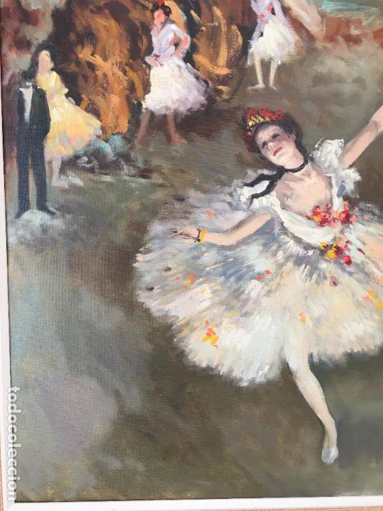 Arte: oleo sobre lienzo BAILARINAS - Foto 9