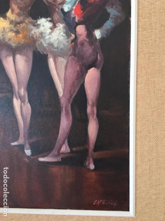 Arte: oleo sobre lienzo BAILARINAS EN DESCANSO - Foto 14