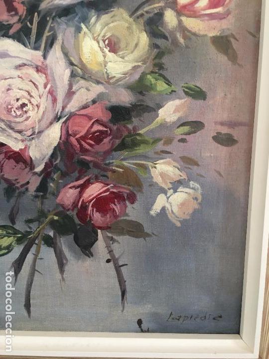 Arte: oleo sobre lienzo JARRON CON FLORES - Foto 7