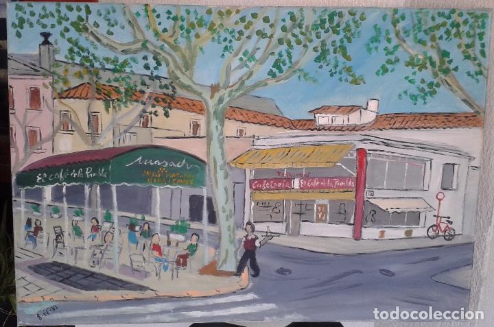 Arte: Vilafranca del Pened&egrave;s. El caf&eacute; de la Rambla. A&ntilde;o 2006 - Foto 1