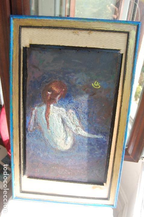 Arte: La despedida. 2017. Oleo sobre tabla. - Foto 7