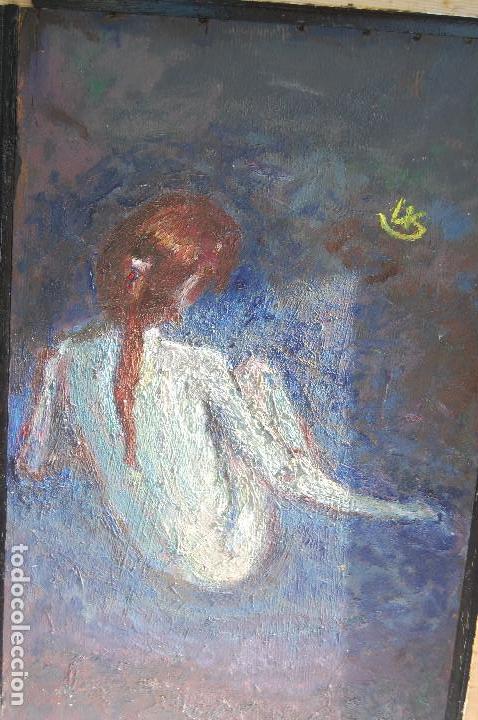 Arte: La despedida. 2017. Oleo sobre tabla. - Foto 8