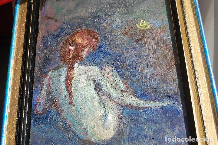 Arte: La despedida. 2017. Oleo sobre tabla. - Foto 17