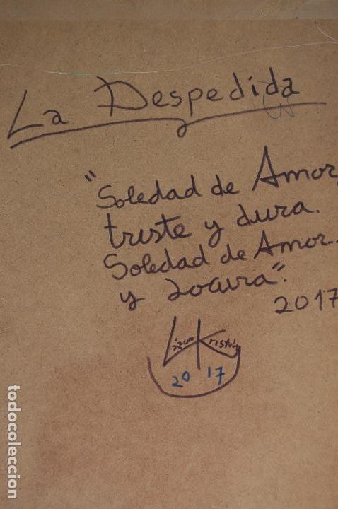 Arte: La despedida. 2017. Oleo sobre tabla. - Foto 21