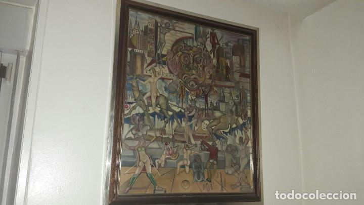 Arte: MIGUEL ANGEL SAEZ. LAS TENTACIONES DE SAN ANTONIO.