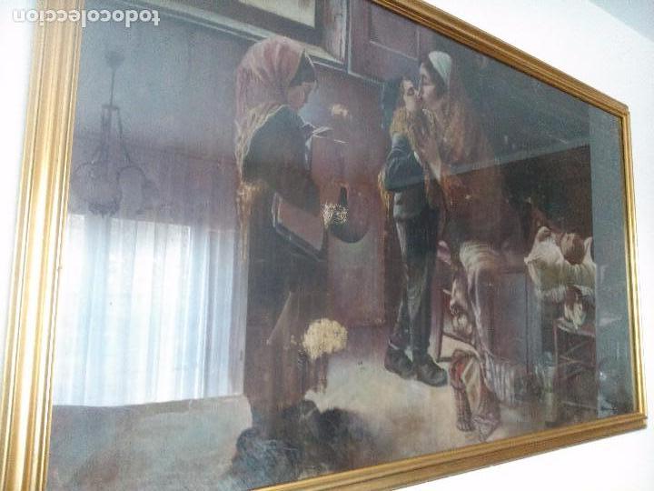 Arte: pintura sobre tapiz - Foto 1