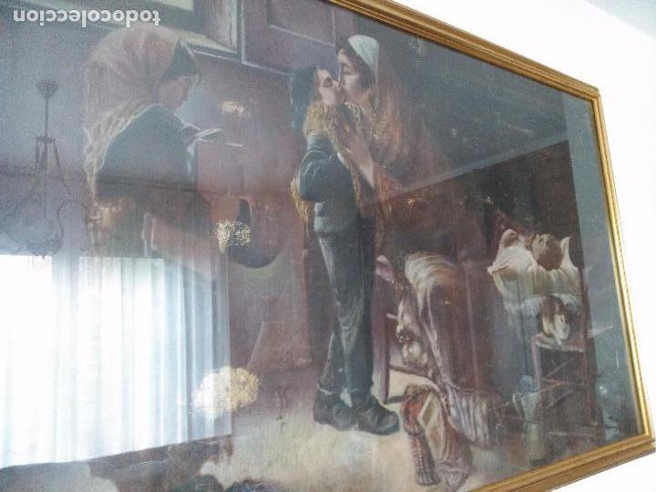 Arte: pintura sobre tapiz - Foto 2