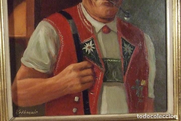 Arte: Retrato Hans Kothmair en Oleo. - Foto 3