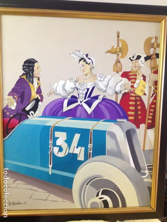 Arte: Escena de cuento paseo en automovil - Foto 1
