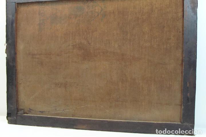 Arte: &Oacute;leo sobre lienzo Bodeg&oacute;n - Siglo XX - Foto 7