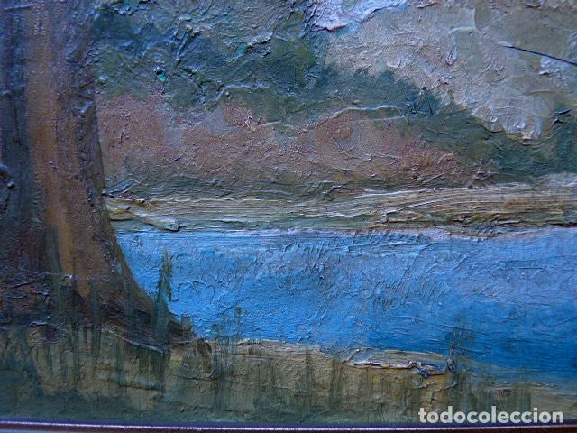 Arte: &oacute;leo sobre tabla.Firmado C.Vidal. - Foto 4