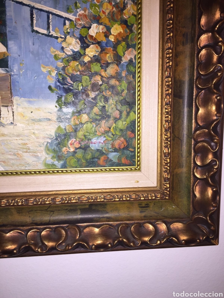 Arte: CUADRO AL &Oacute;LEO PAISAJE MARITIMO - Foto 4