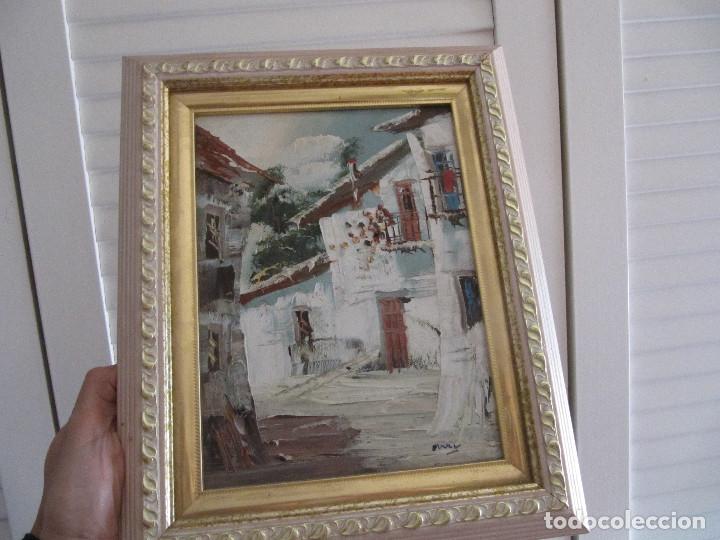 Arte: ANTIGUO CUADRO OLEO CON FIRMA-MUY BONITO
