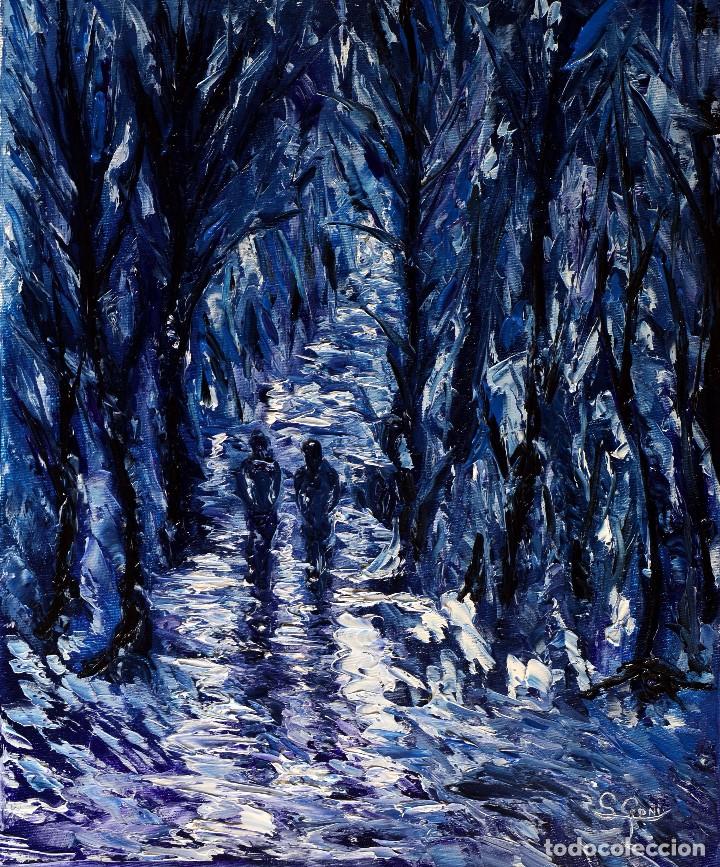 Arte: Noche invernal. - Foto 1