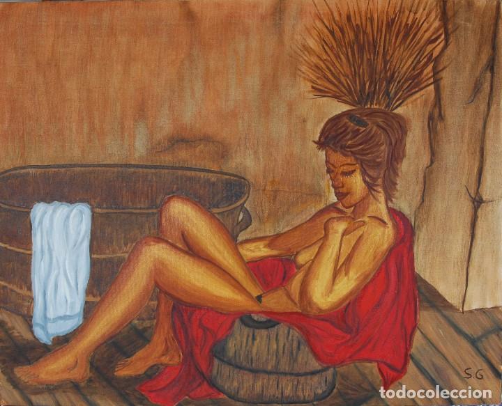 Arte: En la ba&ntilde;era. - Foto 1