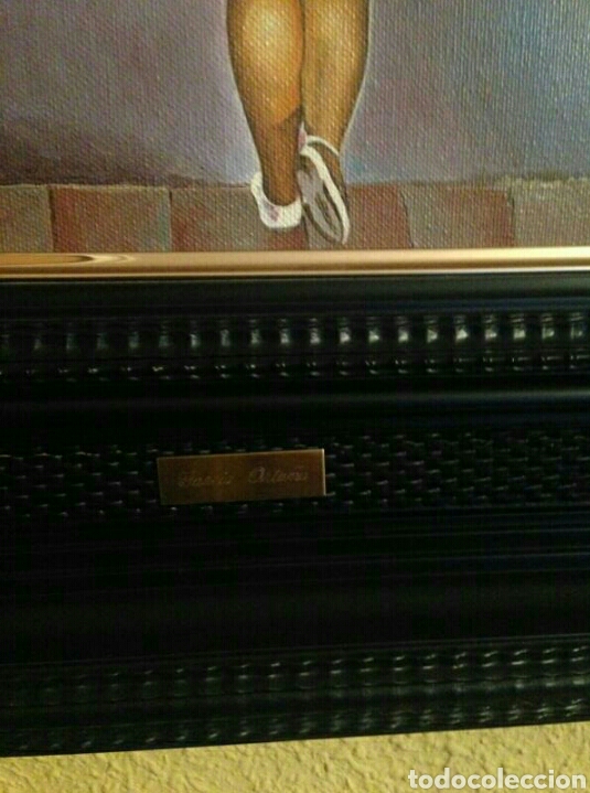 Arte: CUADRO MUCHACHA EN LA VENTANA S.DAL&Iacute; - Foto 2