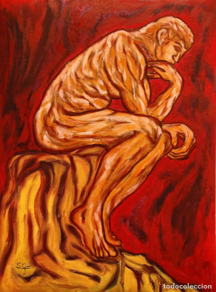 Arte: El pensador. - Foto 1