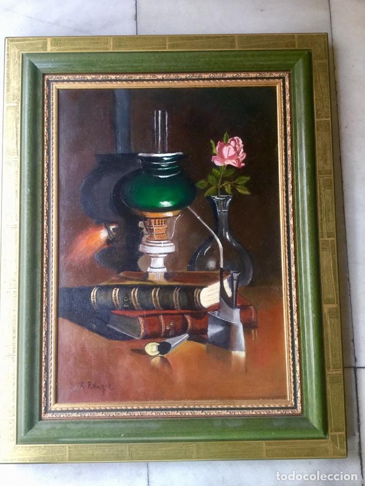 Arte: Cuadro en olio sobre lienzo. R. Rebaque - Foto 1