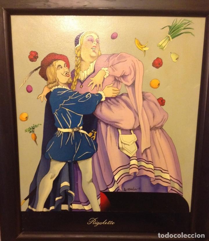 Arte: rigoletto pintura infantil - Foto 1