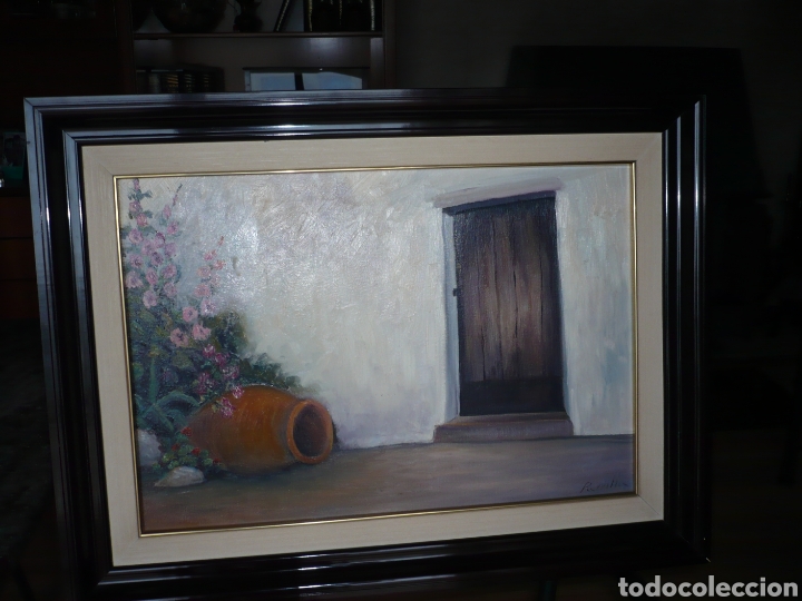 Arte: Cuadro &oacute;leo sobre lienzo 62&times;69 cm. - Foto 1