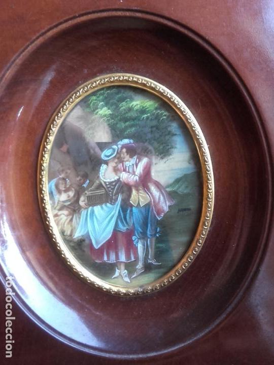 Arte: Miniatura pintada sobre marfil - Foto 2