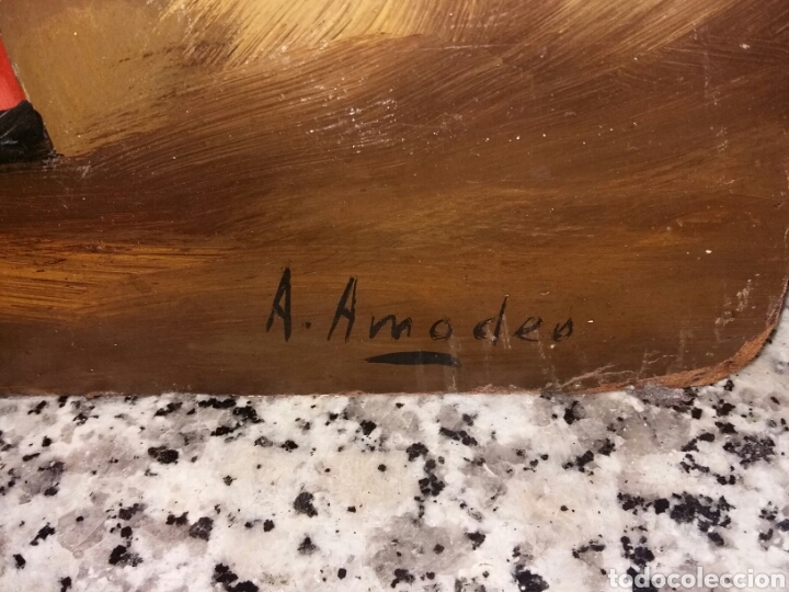 Arte: Antonio Amodeo 2 oleos sobre tabla - Foto 12