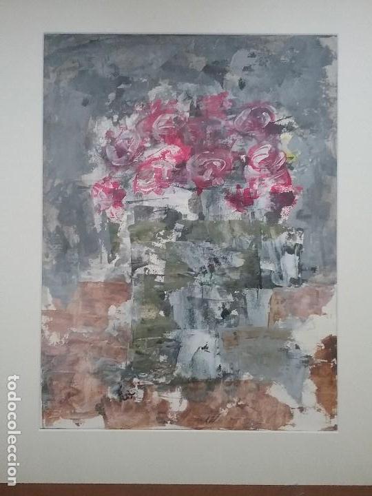 Arte: Jarr&oacute;n con flores - Foto 4