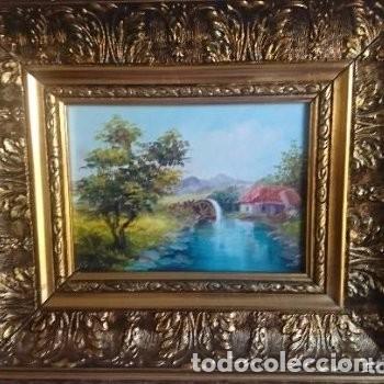 Arte: &Oacute;LEO SOBRE TABLA JUAN VI&Ntilde;AS - Foto 1