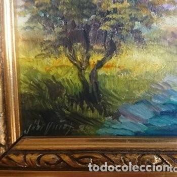 Arte: &Oacute;LEO SOBRE TABLA JUAN VI&Ntilde;AS - Foto 3