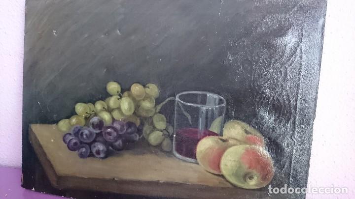 Arte: BODEG&Oacute;N &Oacute;LEO SOBRE LIENZO SIGLO XX - Foto 1